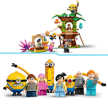 LEGO Moi, Moche et Méchant 4 75583 Le Manoir Familial des Minions et de Gru pas cher