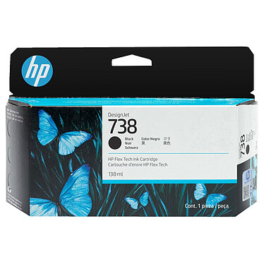 HP DesignJet 738 Noir (498N4A)