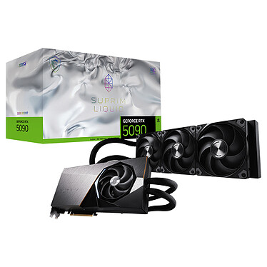 MSI GeForce RTX 5090 32G SUPRIM LIQUID SOC