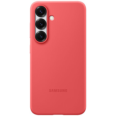 Samsung Coque Silicone Rouge Galaxy S25