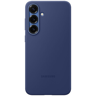 Samsung Coque Silicone Bleu Galaxy S25+