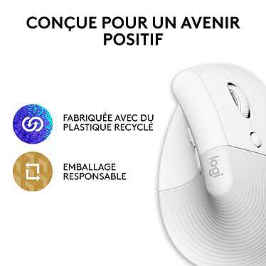 Logitech Lift for Mac (Blanc) pas cher