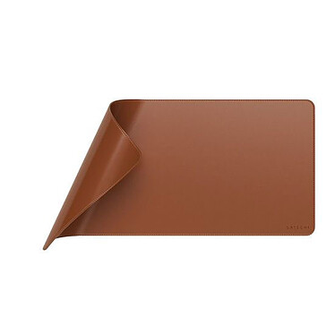 Avis SATECHI Vegan Leather Premium Desk Mat (Marron)