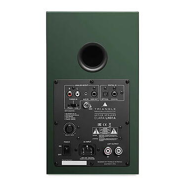 Avis Triangle Elara LN01A Vert forêt + Teac TN-175 Noir