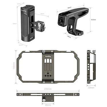 Avis SmallRig 3155B Universal Mobile Phone Handheld Video Rig Kit