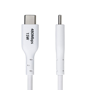 Avis StarTech.com Câble USB-A vers USB-C 2.0 - 3A - 1 m - Blanc