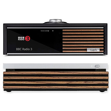 Ruark Audio R610 Noir + R-CD100 Noyer