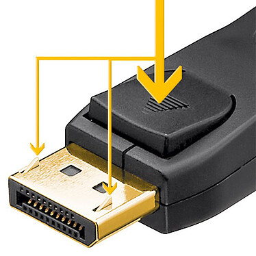 Avis Goobay Câble DisplayPort 2.0 - 40 Gbit/s - 8K (2 m)