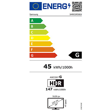 Samsung 49" LED - Odyssey G9 S49CG950EU pas cher