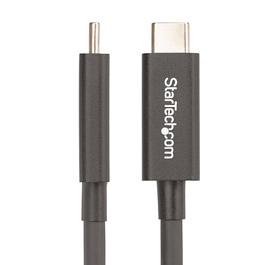 Avis StarTech.com Câble Thunderbolt 4 (40 Gb/s) USB-C - Compatible Thunderbolt, USB et DisplayPort - PowerDelivery 100 W - M/M - 1 m - Noir