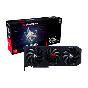 PowerColor Hellhound AMD Radeon RX 9070 XT 16GB OC