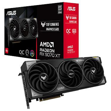 ASUS TUF Gaming Radeon RX 9070 XT OC Edition 16GB GDDR6