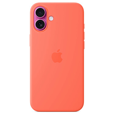 Apple Silicone Case with MagSafe Tangerine Apple iPhone 16 Plus