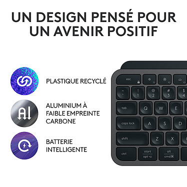 Logitech MX Keys S Plus (Graphite) pas cher