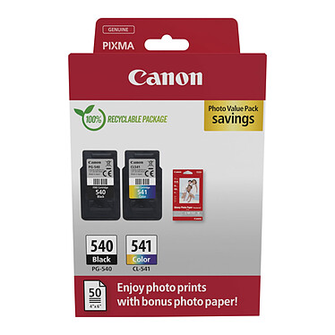 Canon PG-540 + CL-541 - Multipack (Noir et Couleur)