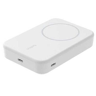 Avis Belkin Powerbank MagSafe Qi2 10K (Blanc)