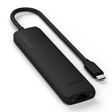 SATECHI Multiports USB-C Slim 7-en-1 (Noir)