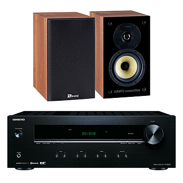 Onkyo TX-8220 Noir + Davis Acoustics Balthus 30 Noyer