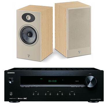 Onkyo TX-8220 Noir + Focal Theva N°1 Light Wood