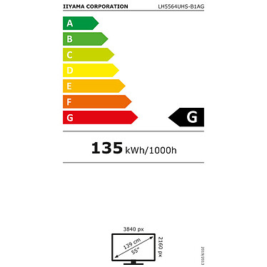 iiyama 55" LED - ProLite LH5564UHS-B1AG pas cher