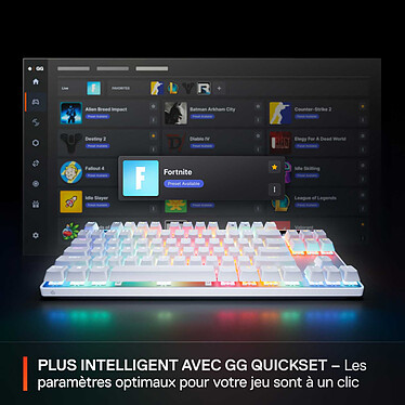 Acheter SteelSeries Apex Pro TKL Gen 3 (Blanc)