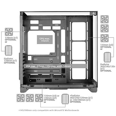 Avis Mars Gaming MC-Vision (Noir)