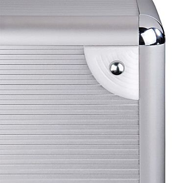 Avis Hama Mallette LP 50, aspect alu/argent