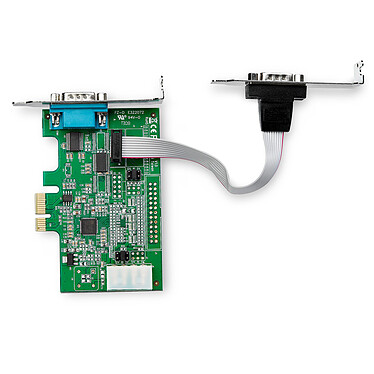 StarTech.com Carte PCI-E avec 2 ports DB-9 - UART 16950 pas cher