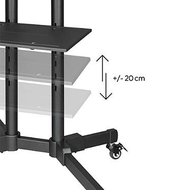 Acheter Hama Support à roulettes Trolley pour TV de 32" à 75"