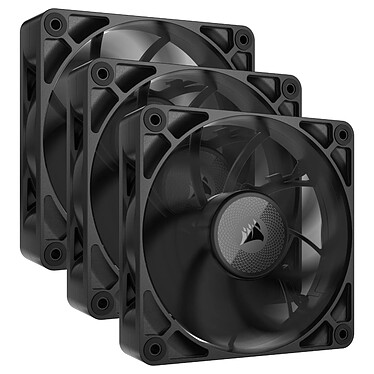 Corsair iCUE LINK RX120 MAX Triple Pack (Noir) 