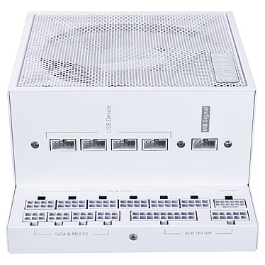 Lian Li Edge 1000W 80PLUS Platinum - Blanc pas cher