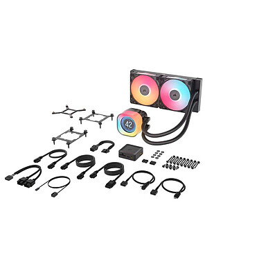Corsair Titan 240 RX LCD RGB (Noir) pas cher