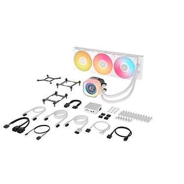 Corsair Titan 360 RX LCD RGB (Blanc) pas cher