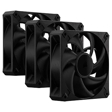 Corsair RS120 MAX Triple Pack Noir