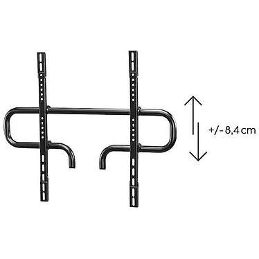Hama Support Pied TV Chevalet, bois (Noyer) pas cher