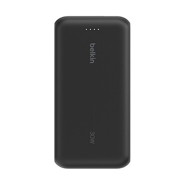 Avis Belkin Batterie externe 20K 30W avec câble USB-C intégré (Noir)