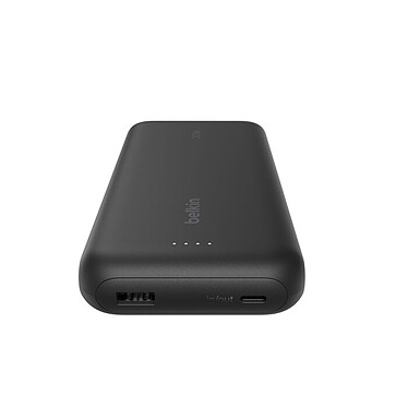 Belkin Batterie externe 20K 30W avec câble USB-C intégré (Noir) pas cher