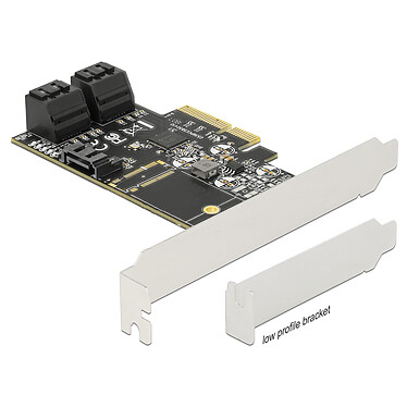 DeLock Carte Contrôleur PCI Express vers 5 ports SATA 6 Gbps