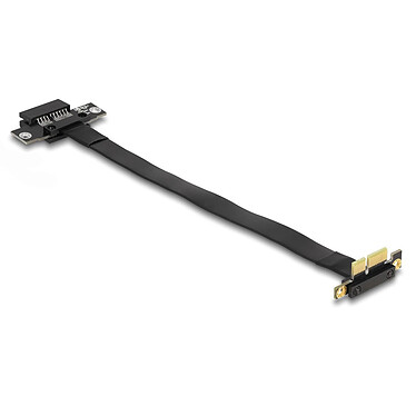 DeLock Riser Card PCIe x1 port courbé à 90° avec câble 30 cm