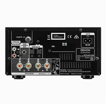 Avis Denon RCD-M41DAB Argent + Davis Acoustics Ariane 1 Noir