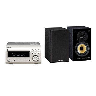 Denon RCD-M41DAB Argent + Davis Acoustics Balthus 30 Noir