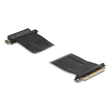 DeLock Riser Card PCIe x8 vers slot PCIe x8 avec câble 60 cm