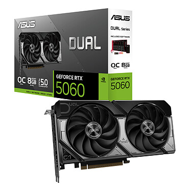 ASUS Dual GeForce RTX 5060 OC Edition 8GB