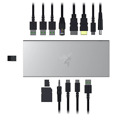 Razer USB 4 Dock (Blanc) pas cher