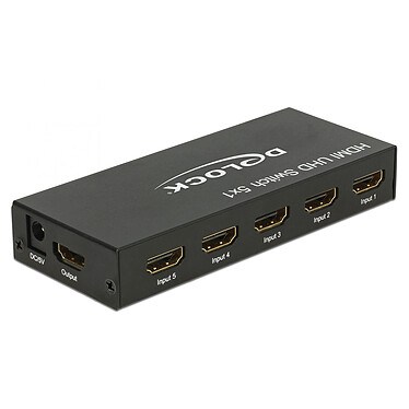 DeLock Commutateur HDMI 5 ports 4K @ 60 Hz