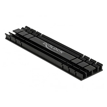 DeLock Dissipateur plat 100 mm pour module M.2 Noir