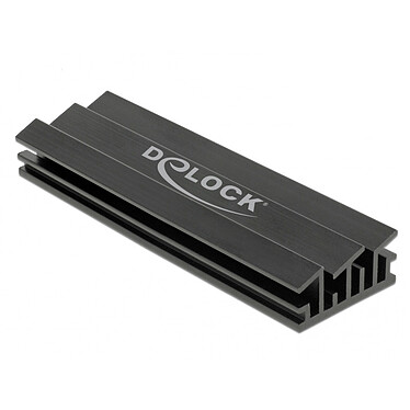 DeLock Dissipateur de chaleur 70 mm pour module M.2 Noir
