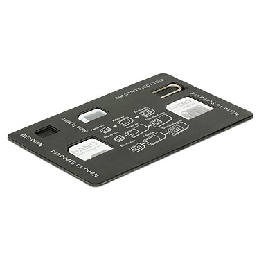 DeLock Kit d'adaptateurs de cartes SIM 4 en 1