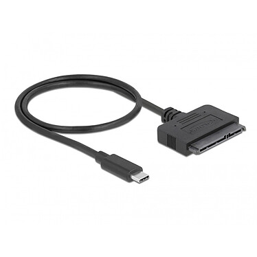 DeLock Adaptateur USB-C 3.1 (10 Gb/s) pour disque dur 2.5" SATA 6 Gb/s à 22 broches femelle