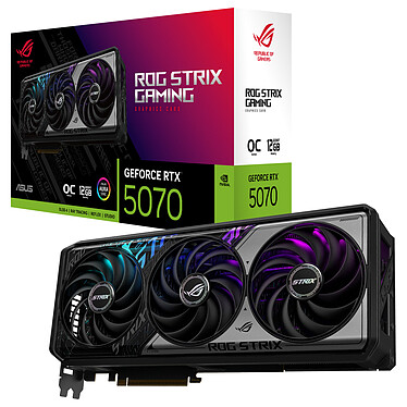 ASUS ROG Strix GeForce RTX 5070 12GB GDDR7 OC Edition